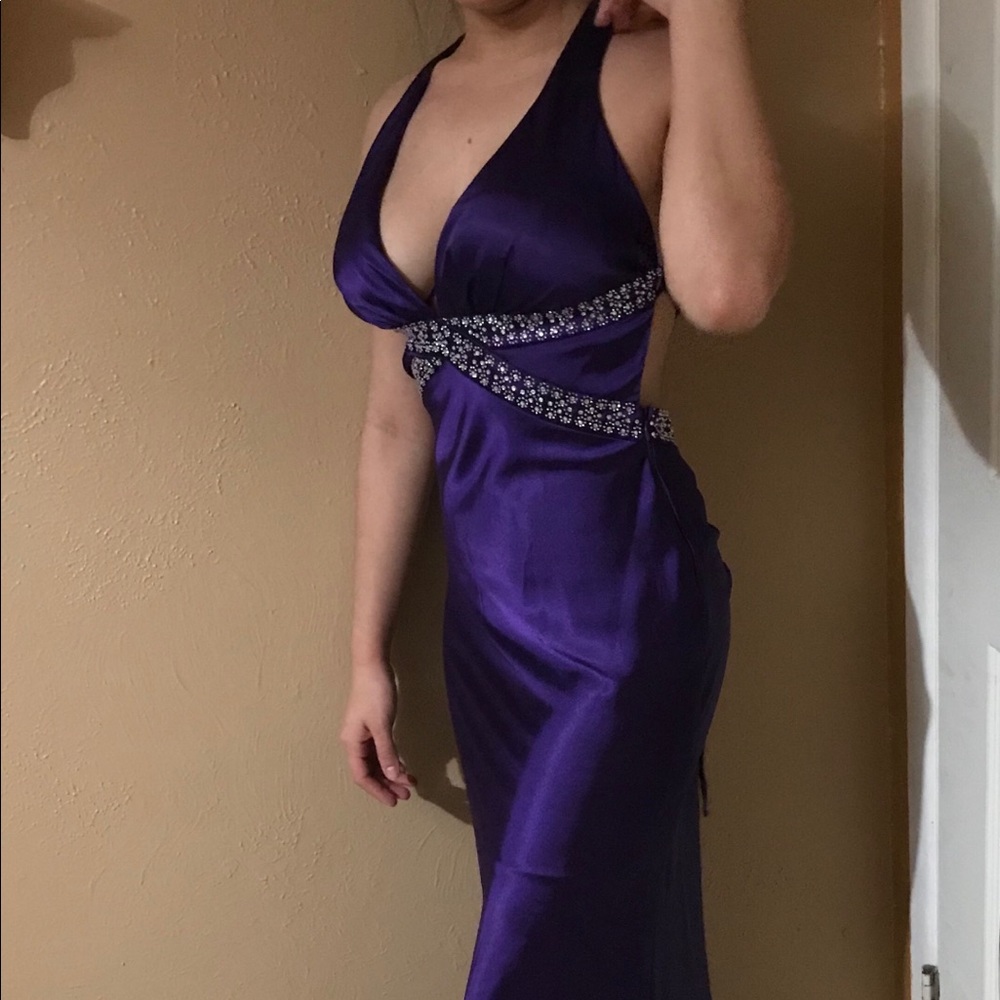 Purple/Indigo Long Dress